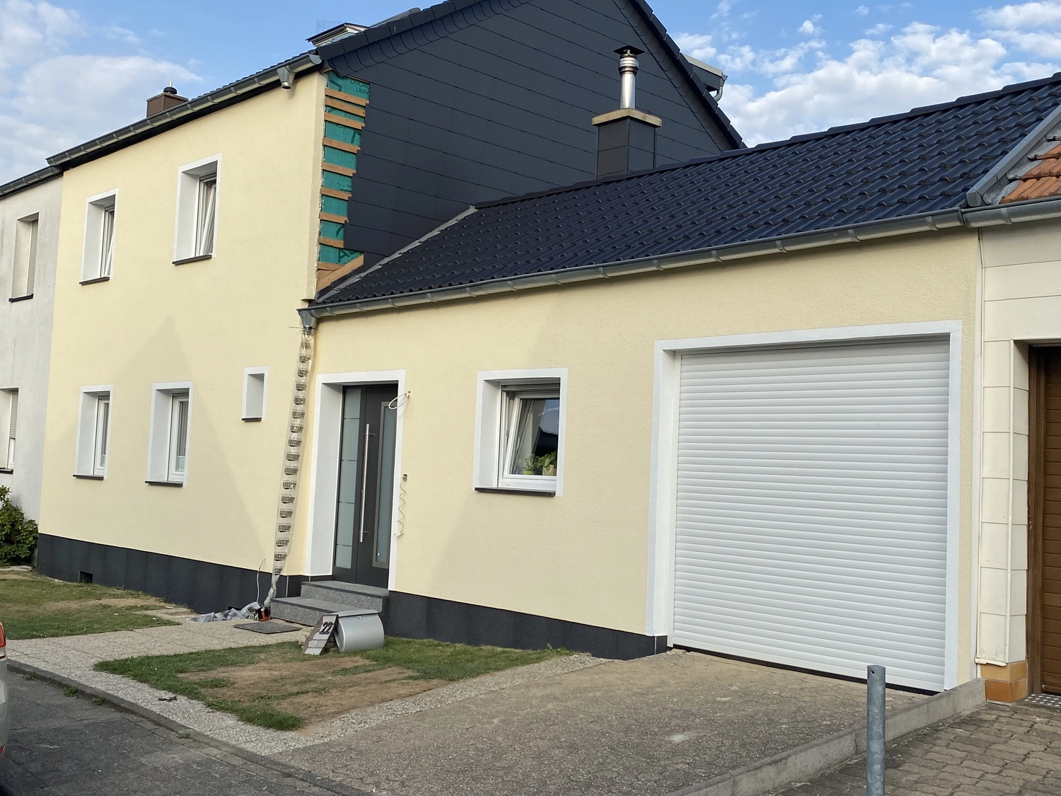 Natursteinoptik Wand